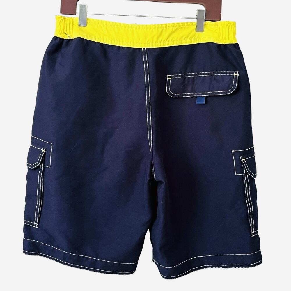 Boden Swim Board Shorts Men's Size 36 Trunks Surfwear Beach Inseam 10" Navy - Picture 4 of 9